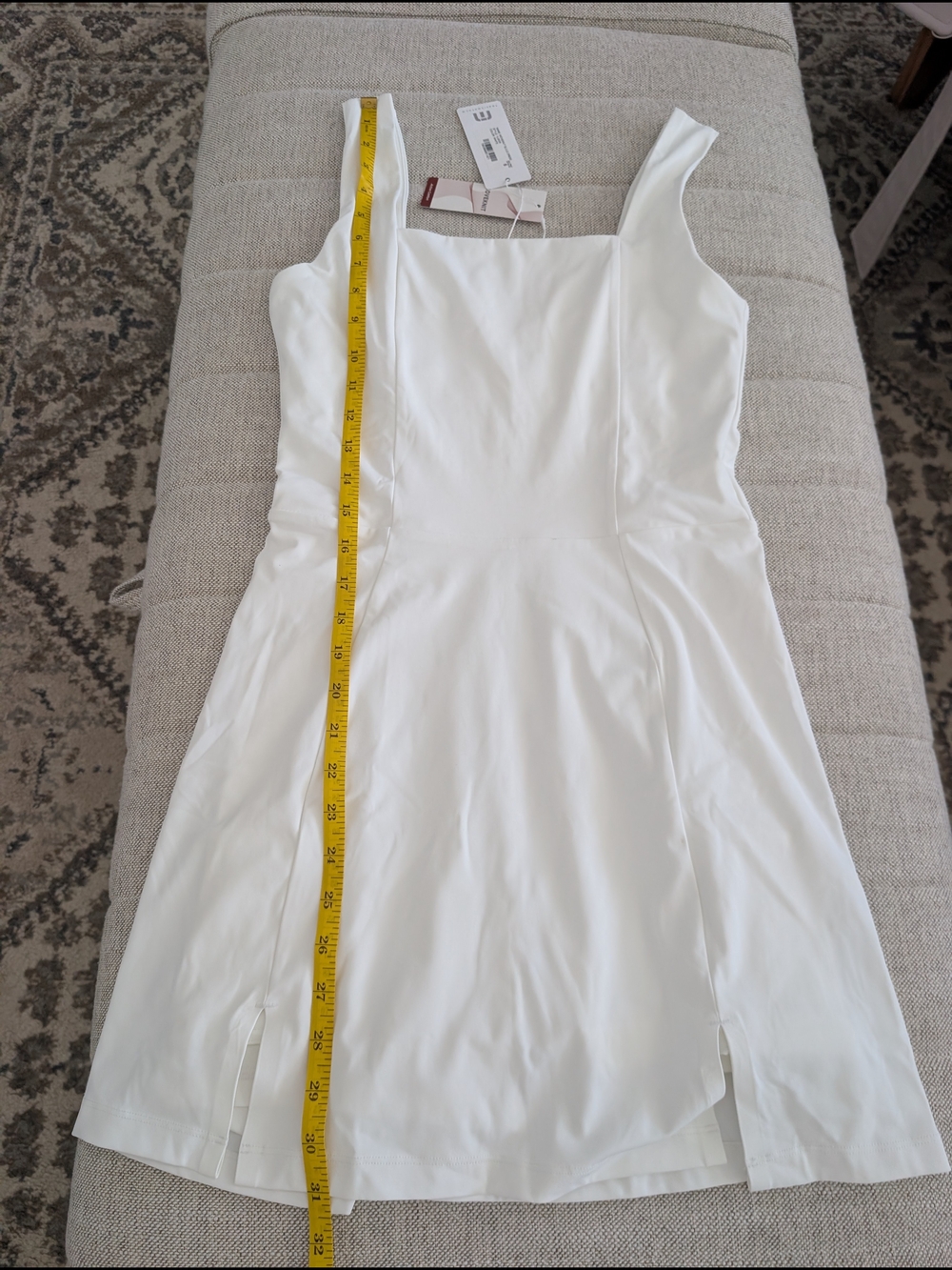 Travis Mathew Moveknit Sleeveless Dress White | Size S NWT - Picture 10 of 16